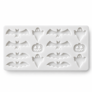 Halloween Temalı Tuile & Çikolata Dekor Silikon Kalıbı